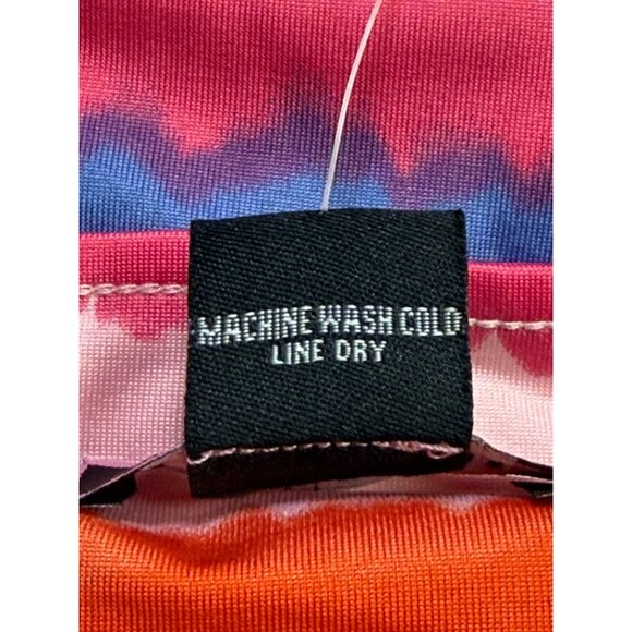 Golftini Radiant Pull On A-Line Skort XL Pink Label Tie Dye Stripes NWT - Picture 8 of 10